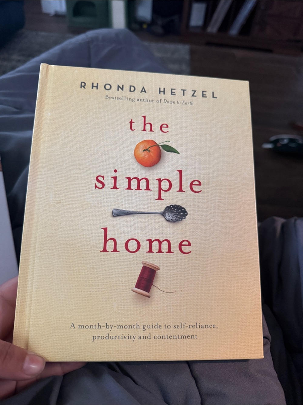 The Simple Home – Cream Hardcover Guide